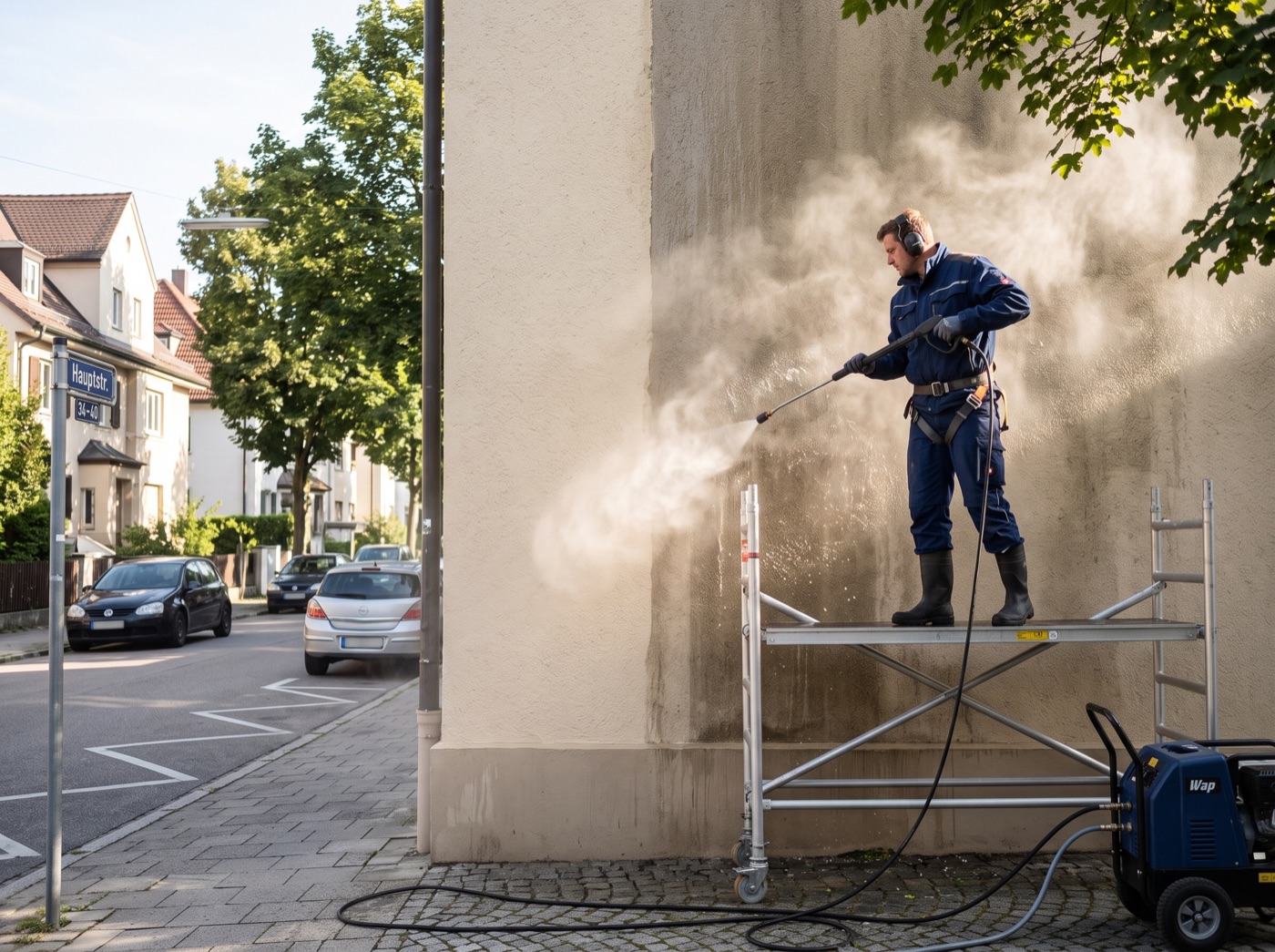 Fassaden-/Graffitireinigung in Gladbeck – AS Dienstleistungen