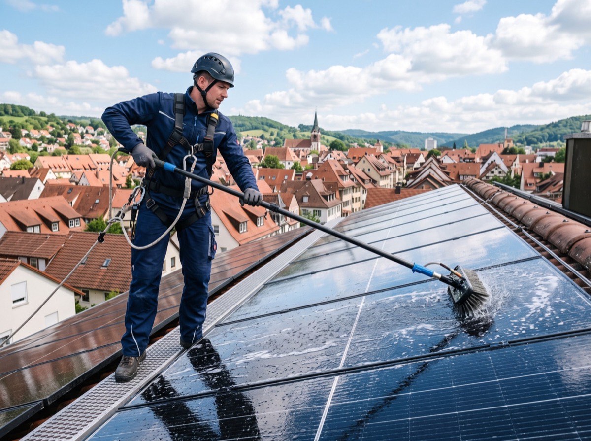 Photovoltaik-Reinigung in Dorsten